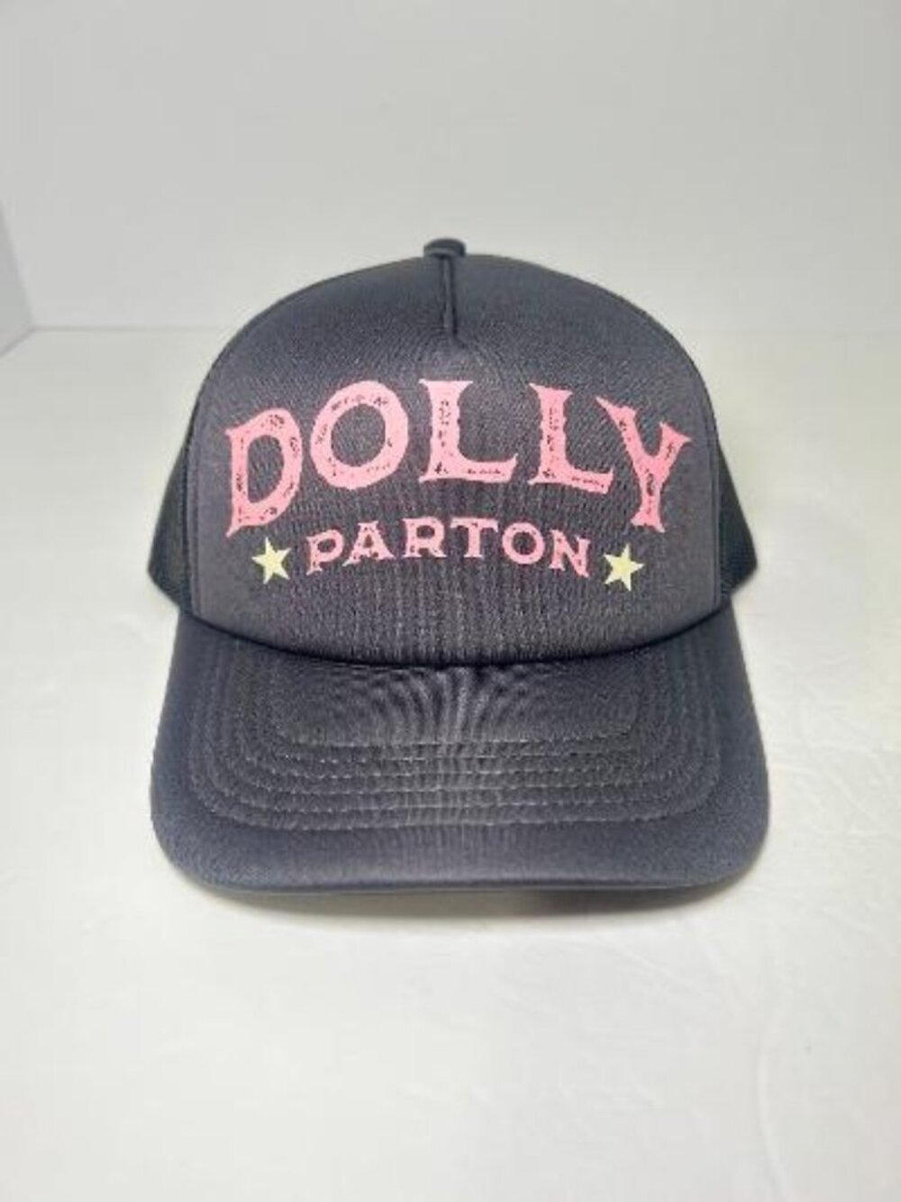 Dolly Dolly Parton Trucker Hat Mesh Back Adjustable Snapback Graphic One Size